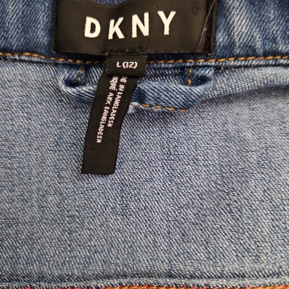 DKNY Girls Blue Jacket Sz Large 12 - Picture 4 of 4